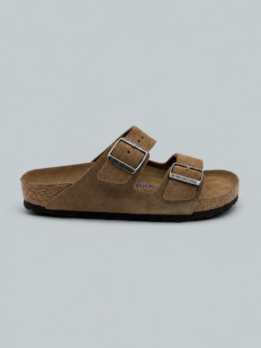 Arizona Soft Footbed Birkenstock Sliders - Dark Tea Tonal